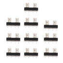 10 Pieces 32V 30A Mini Auto Automaotive Boat Blade Fuse Holder For PCB Board