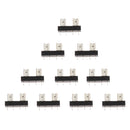 10 Pieces 32V 30A Mini Auto Automaotive Boat Blade Fuse Holder For PCB Board