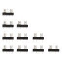 10 Pieces 32V 30A Mini Auto Automaotive Boat Blade Fuse Holder For PCB Board