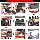 High Quality 12 inch 54 LED Truck Work Light Bar Spot Combo Driving