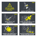 High Quality 2Pcs C6 H7 36W LED Headlight Car Auto Vehicle Fog Lamp SUV