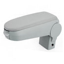 Leatherette Car Armrest Storage Box Tray Organizer for 1998-2007 VW Golf 4 Bora MK4 Gray