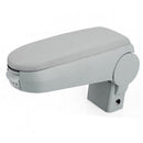 Leatherette Car Armrest Storage Box Tray Organizer for 1998-2007 VW Golf 4 Bora MK4 Gray