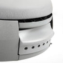 Leatherette Car Armrest Storage Box Tray Organizer for 1998-2007 VW Golf 4 Bora MK4 Gray