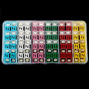 108pcs 32V F2830-Z JCASE Box Shaped Square Fuse Kit 20A 25A 30A 40A 50A 60A Replacement