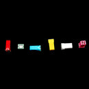 108pcs 32V F2830-Z JCASE Box Shaped Square Fuse Kit 20A 25A 30A 40A 50A 60A Replacement