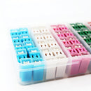 108pcs 32V F2830-Z JCASE Box Shaped Square Fuse Kit 20A 25A 30A 40A 50A 60A Replacement