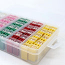 108pcs 32V F2830-Z JCASE Box Shaped Square Fuse Kit 20A 25A 30A 40A 50A 60A Replacement