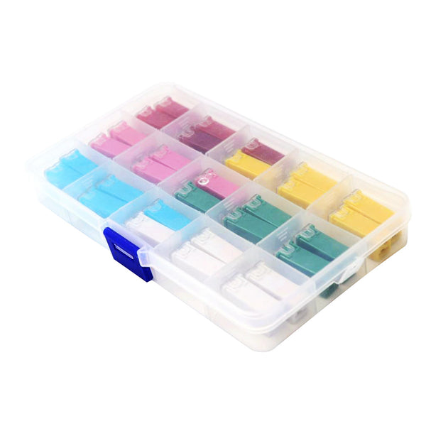 1 Set Replacement 32V F2828-Z JCASE Box Shaped Fuse Kit 20A 25A 30A 40A 50A 60A