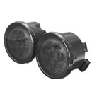 2pcs Front LED Turn Signal Light Smoke Lens For Jeep Wrangler JK 2007-2016 Amber Waterproof