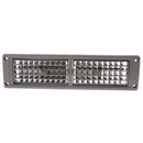 Universal Heat A/C Air Vent Outlet Grill Gray For Car Yacht RV Marine Boat 266mm*70mm*25mm