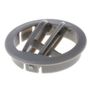 ABS Plastic RV ATV Trailer Interior Round A/C Vent Air Outlet 360Â° Rotating Gray