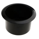 Black 6.5cm Plastic Cup Drink Holder Ashtray For Marine Boat Car Truck Camper RV Height: 65mm/1.50