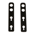 Black 2 Cup Holder Drink Beverage Seat Seam wedge Car Truck Universal Mount