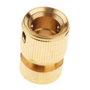 Double Female Brass Quick Hose Connect for Camper RV Trailer Motorhome