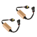 2x H11 H8 LED Headlight Error Free Anti Flicker Resistor Canceller Decoder Auto Replacement