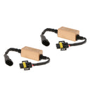 2x H11 H8 LED Headlight Error Free Anti Flicker Resistor Canceller Decoder Auto Replacement