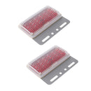 High Quality 2Pcs 18LED Lamp Clearance Light Truck Trailer 12V Red