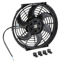 Car Truck Trailer 10 Inch 6 Blades 12V 80W Electric Radiator Cooling Fans