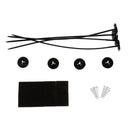 Plastic Radiator Fan Tie Strap Mounting Kit Tie Strap Pads for Car Cooling System