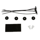 Plastic Radiator Fan Tie Strap Mounting Kit Tie Strap Pads for Car Cooling System