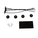 Plastic Radiator Fan Tie Strap Mounting Kit Tie Strap Pads for Car Cooling System