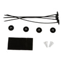 Plastic Radiator Fan Tie Strap Mounting Kit Tie Strap Pads for Car Cooling System