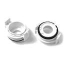 High Quality 2Pcs Bulbs Holder Adapters H7 Xenon for BMW E46 3 Series White