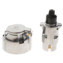 7 Pin 12N Electric Converter Trailer Boat Caravan Plug Socket Adapter Connector
