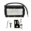 72W 6000LM 6500K Bumper Work Spot Light Lamp for Car SUV ATV Truck Boat Environmentally Friendly