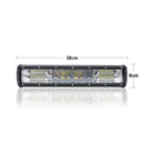 9V-48V DC High Power White LED Work Light Bar Spotlight 360W for Car SUV Truck Boat ATV