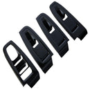 High Quality 4x Fiber Interior Window Switch Panel Trim for Subaru XV