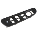 Black Window Switch Control Panel Bezel Trim Replaces For 2002-2005 Dodge Ram 1500, 2500, 3500