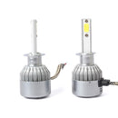 2Pcs H3 6LED Head Light Lamp 72W 8000LM Headlight Car Conversion Kit 6000K