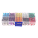 100 Pieces Vehicles Insurance Insert Blade Fuse + 5 Inline Fuse Holder 16AWG