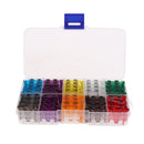 100 Pieces Vehicles Insurance Insert Blade Fuse + 5 Inline Fuse Holder 16AWG