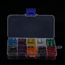 100 Pieces Vehicles Insurance Insert Blade Fuse + 5 Inline Fuse Holder 16AWG