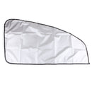 2 Pairs Foldable Car Oblique Side Sun Shield Windshield Protector Curtains