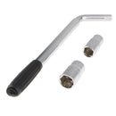 Telescopic Car Socket Wheel Brace Wrench Tyre Screw Removal Tool Two In One