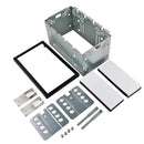 Universal Car Double Din Installation Kit for 2 DIN In Dash Car Stereo Radio