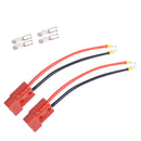 Pair 50A Battery Quick Connect Disconnect Electrical Plug Kits Winch Trailer