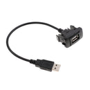 High Quality USB Cable 1 Port in Socket for TOYOTA VIGO FORTUNER 2004-2012