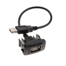 High Quality USB Cable 1 Port in Socket for TOYOTA VIGO FORTUNER 2004-2012