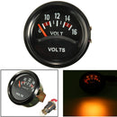 12V Voltage Gauge Car Revolution Meter Voltage Manometer Universal