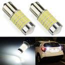 2 Pieces 1156 LED Fog Light Bulbs W/ Projector 1200 Lumens 6000K Xenon White