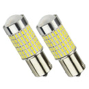 2 Pieces 1156 LED Fog Light Bulbs W/ Projector 1200 Lumens 6000K Xenon White