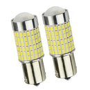 2 Pieces 1156 LED Fog Light Bulbs W/ Projector 1200 Lumens 6000K Xenon White