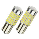 2 Pieces 1156 LED Fog Light Bulbs W/ Projector 1200 Lumens 6000K Xenon White