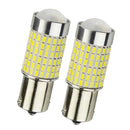 2 Pieces 1156 LED Fog Light Bulbs W/ Projector 1200 Lumens 6000K Xenon White