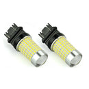 2 Pieces 3157 LED Fog Light Bulbs W/ Projector 1200 Lumens 6000K Xenon White
